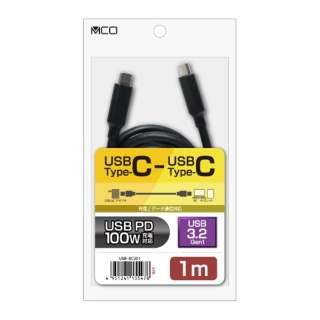USB-C  USB-CP[u [[d /] /1m /USB Power Delivery /100W /USB3.2 Gen1] MCO USB-BC301