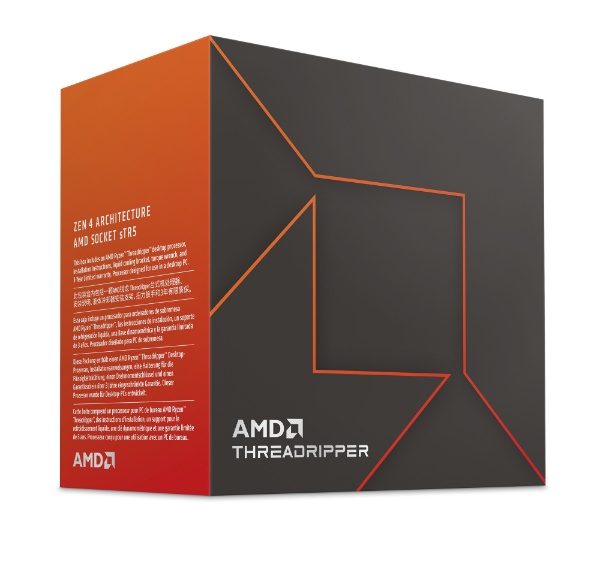 CPU〕AMD Ryzen Threadripper 7980X BOX W/O cooler （Zen4） 100