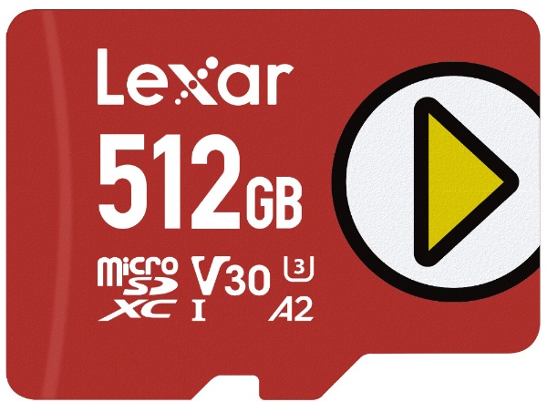 レキサー　Lexar PLAY microSDXC 512GB (未開封新品)