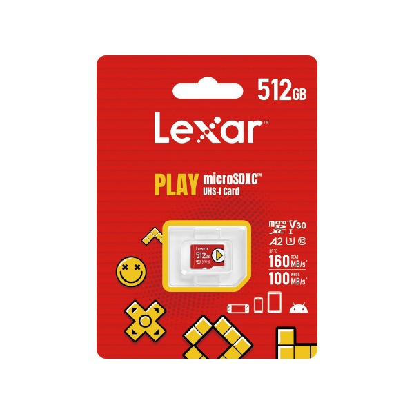 レキサー　Lexar PLAY microSDXC 512GB (未開封新品)