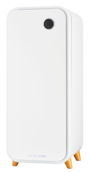 FROSTY パーシャル冷蔵庫 ホワイト BSJ15-WH [右開き] さくら製作所