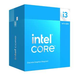 kCPUlIntel Core i3 processor 14100F 12M CacheAup to 4.70 GHz (14) BX8071514100F [intel Core i3 /LGA1700]