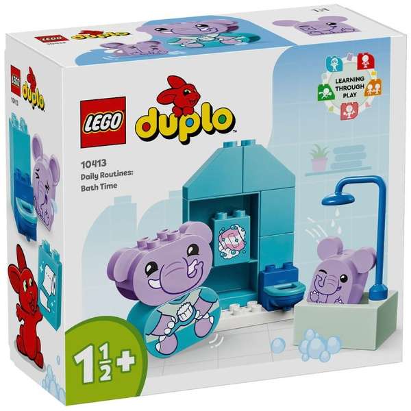 开始LEGO(Ｌｅｇｏ)10413 deyupuro的deyupuro mainichinokurashi[进入浴室吧！]_3