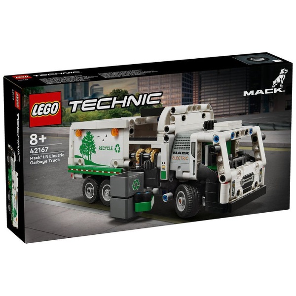 LEGO（レゴ） 42167 テクニック Mack(R) LR Electric ゴミ回収車 レゴジャパン｜LEGO 通販 | ビックカメラ.com