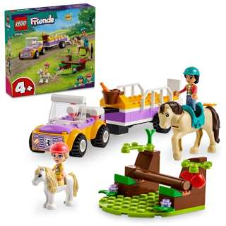 LEGO(Ｌｅｇｏ)42634朋友矮种马和马的拖车
