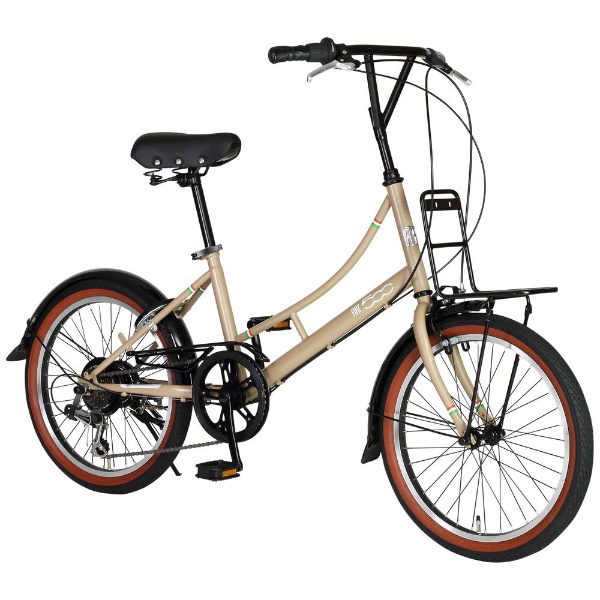 自転車 ミニベロ FIAT City206 Beige 12433-05 [外装6段 /20インチ] 【キャンセル・返品不可】 フィアット｜FIAT  通販 | ビックカメラ.com