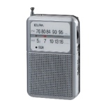 电池耐久收音机ER-P80F[支持宽大的ＦＭ的/AM/FM]