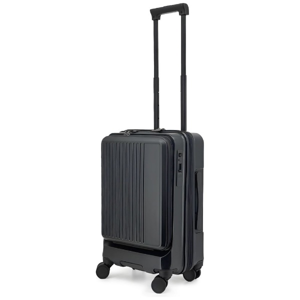 機内持ち込みスーツケース 容量拡張可 40（/46）L マットブラック 2202 