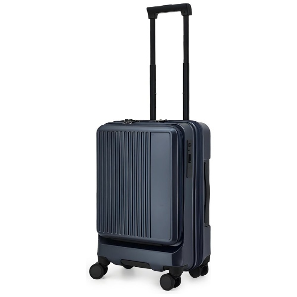 機内持ち込みスーツケース 容量拡張可 40（/46）L マットブラック 2202