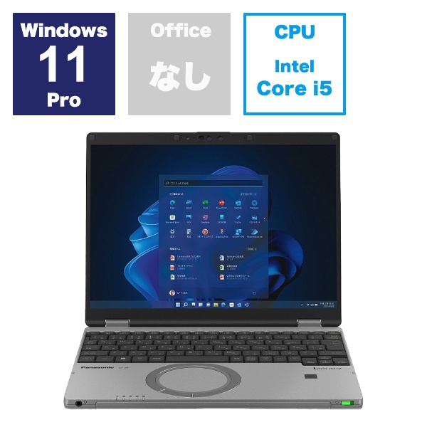 ノートパソコン レッツノート SR カームグレイ CF-SR4CDTCR [12.4型 /Windows11 Pro /intel Core i5  /メモリ：16GB /SSD：512GB /2024年1月モデル]