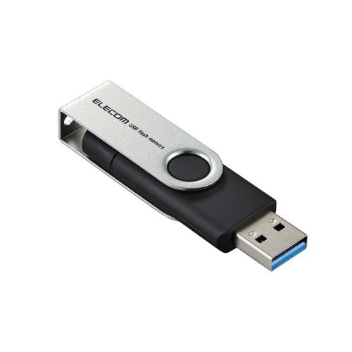 128GB USBメモリー USB3.2 Gen1(USB3.0) SanDisk サンディスク Ultra Curve R:100MB s シンプル キャップレス ブラック 海外リテール SDCZ550-128G-G46 ◆メ