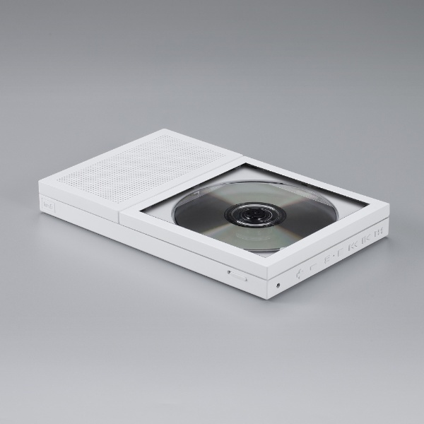 ワイヤレスCDプレーヤー Instant Disk Audio ホワイト CP2-001(W) km5