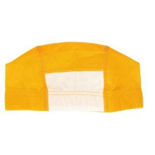 姓名型游泳帽网丝小孩尺寸M黄色