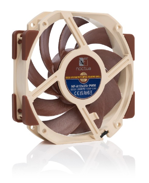 ケースファン [120mm /2000RPM] NF-A12x25r PWM Noctua｜ノクチュア 通販 | ビックカメラ.com