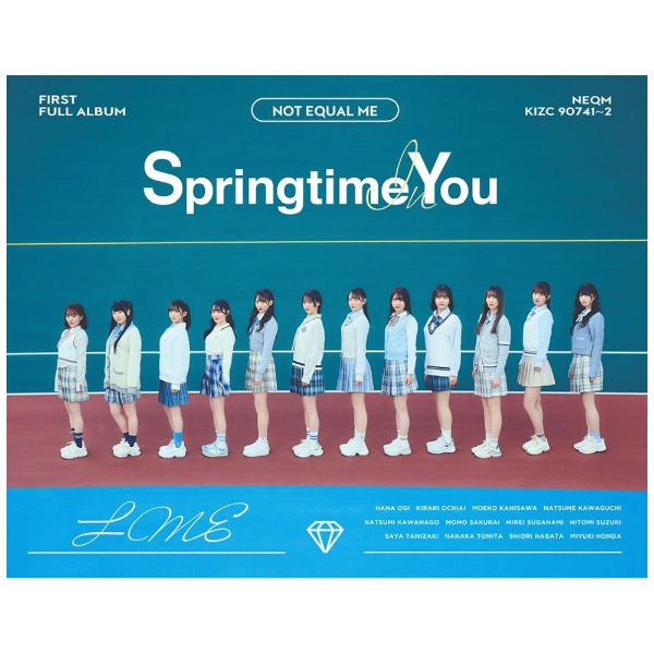 キングレコード ≠ME CD Springtime In You(初回限定豪華盤)(Blu-ray Disc付)