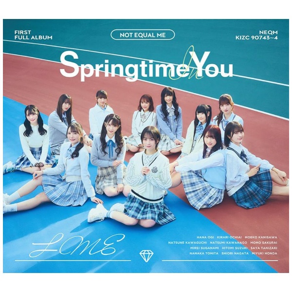 キングレコード 【≠ME】 CD ; Springtime In You(初回限定豪華盤)(Blu-ray Disc付)