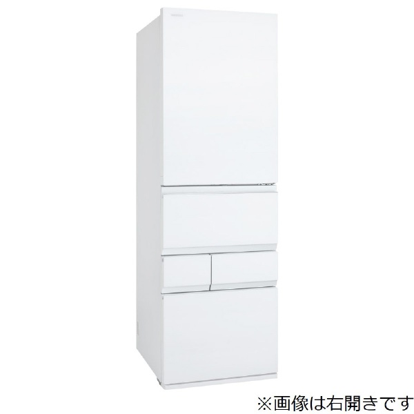 冷蔵庫 フロストホワイト GR-W450GTL(TW) [60cm /452L /5ドア /左開き 