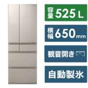冰箱HX taipuaruberoshampan NR-F53HX1-N[宽65cm/525L/6门/左右对开门型/2024年]《包含标准安装费用》