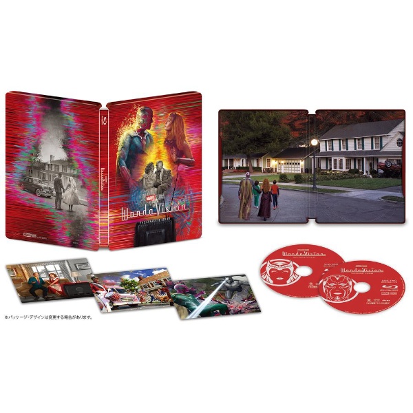 ワンダヴィジョン Blu-ray コレクターズ・エディション スチールブック（数量限定） 【ブルーレイ】