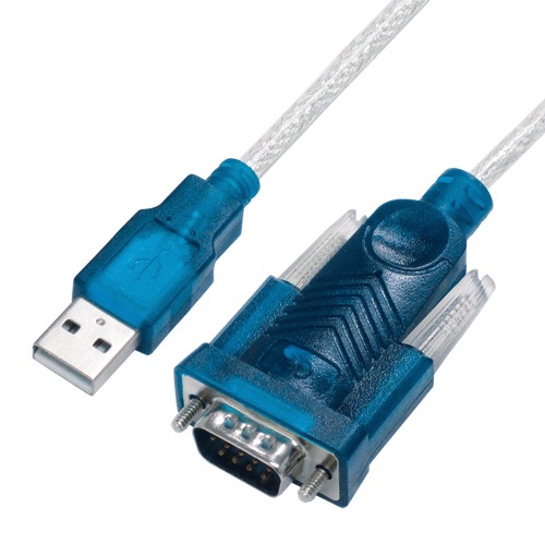 USB-A ⇔ USB-Bケーブル 1m ＋［USB-B メス←オス D-sub 9ピン(RS-232C