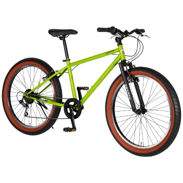 26型 マウンテンバイク FAT BIKE ABARTH アバルトFAT3.0(外装6段変速/Lime Green)66103-14  【キャンセル・返品不可】 ジック｜Gic 通販 | ビックカメラ.com