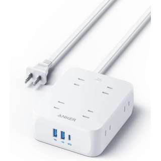 d^bv Anker USB Power Strip (11-in-1) zCg A9183522 [3|[g /USB Power DeliveryΉ]