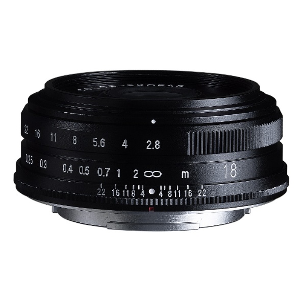 カメラレンズ COLOR-SKOPAR 18mm F2.8 Aspherical ブラック [FUJIFILM X /単焦点レンズ]