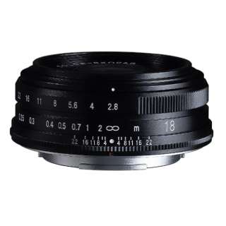 相机镜头COLOR-SKOPAR 18mm F2.8 Aspherical黑色[FUJIFILM X/单焦点透镜]