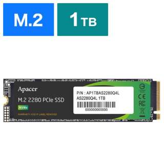 AP1TBAS2280Q4L-1 SSD PCI-Expressڑ AS2280Q4L [1TB /M.2]