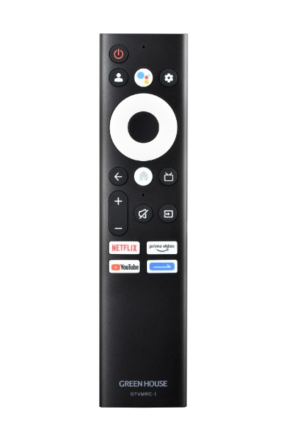 32V型 Google TV搭載チューナーレステレビ GH-GTVM32B-BK [32V型 /Bluetooth対応 /ハイビジョン  /チューナーレス /YouTube対応]
