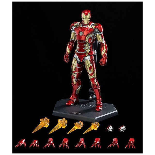 【再販】塗装済み可動フィギュア 1/12 DLX Infinity Saga（インフィニティ・サーガ） Iron Man Mark  43（アイアンマン・マーク43） 【発売日以降のお届け】