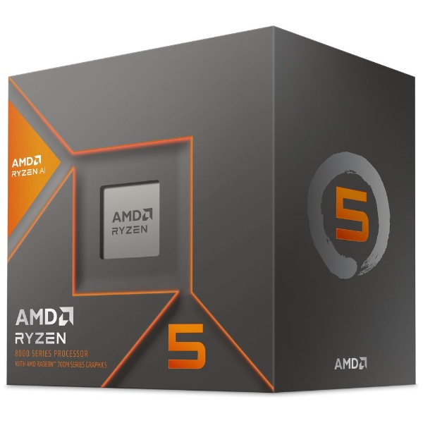 CPU〕AMD Ryzen 5 8600G BOX With Wraith Stealth Cooler （Zen4） 100
