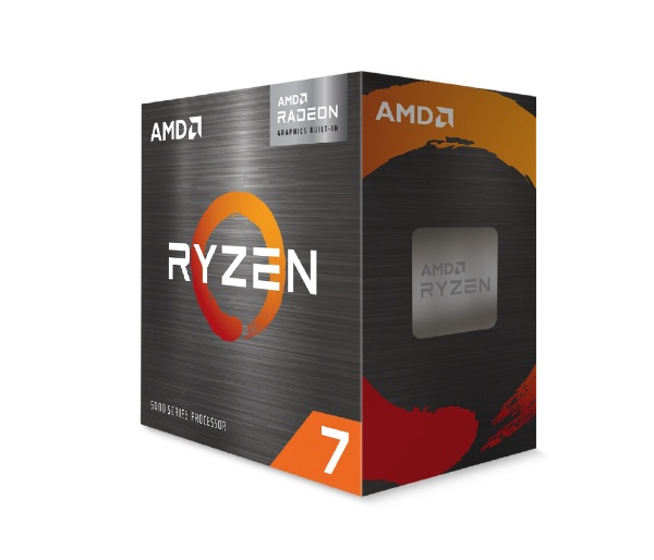 CPU〕AMD Ryzen 7 5700 BOX With Wraith Spire Cooler （Zen3） 100