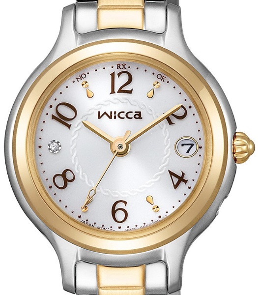 wicca（ウィッカ） ソーラーテック電波時計 KS1-937-13 シチズン