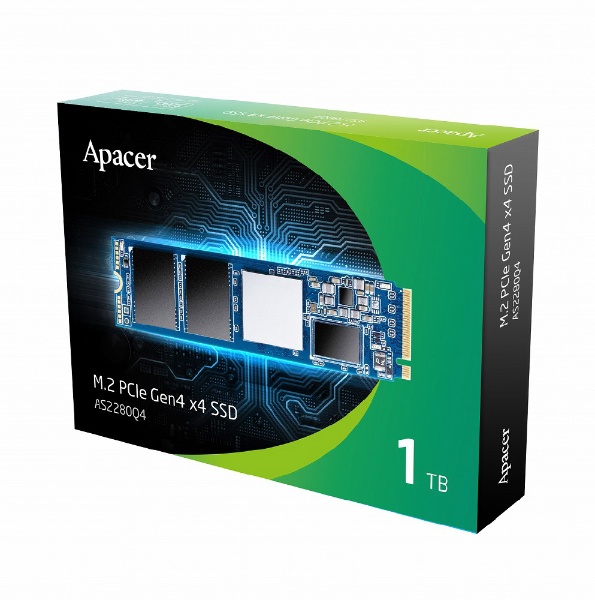 Apacer(アペイサー) Apacer M.2 2280 NVMe PCIe Gen3x4 SSD AS2280P4シリーズ 256GB AP256GAS2280P4-1 返品種別B