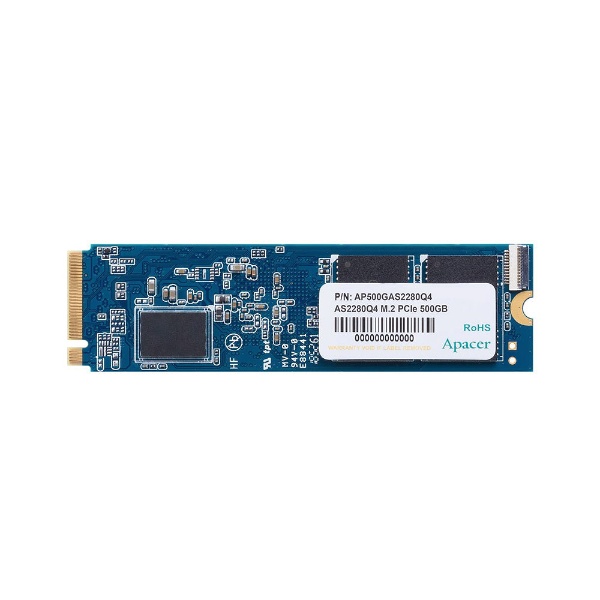AP500GAS2280Q4-1 内蔵SSD PCI-Express接続 AS2280Q4 (ヒートシンク付
