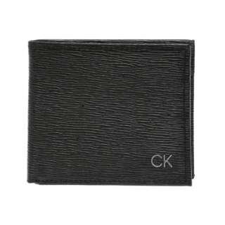 Calvin Klein Billfold With Coin PocketiKey Fob Gift Setj 31CK330016 BLK
