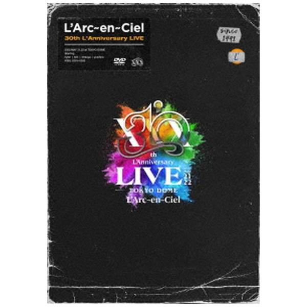 L'Arc～en～Ciel/ 30th L'Anniversary LIVE 通常盤 【DVD】 ソニー 