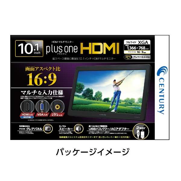 PCj^[ plus one HDMI ubN LCD-10169VH6 [10.1^ /tWXGA(1366~768j /Ch]_11