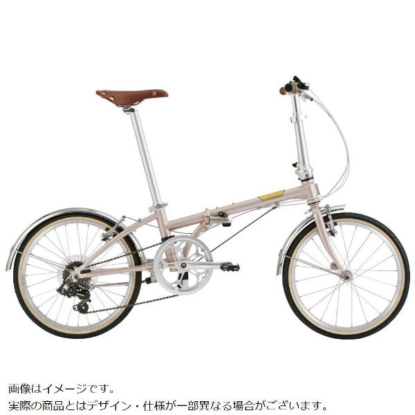 折りたたみ自転車 Boardwalk D7 ボードウォーク D7 スモーキーピンク [外装7段 /20インチ]  2024年モデル【キャンセル・返品不可】 DAHON｜ダホン 通販 | ビックカメラ.com