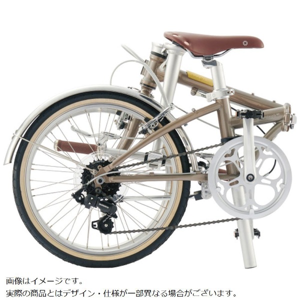 折りたたみ自転車 Boardwalk D7 ボードウォーク D7 スモーキーピンク [外装7段 /20インチ]  2024年モデル【キャンセル・返品不可】 DAHON｜ダホン 通販 | ビックカメラ.com