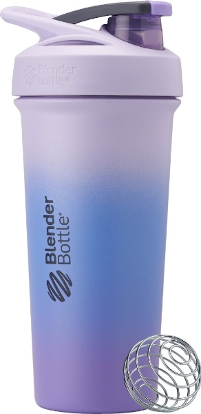 ブレンダーボトル プロテインシェイカー Strada Sleek Stainless steel 25オンス(740mL/LAVENDER)  BBSTSS25 ブレンダーボトル｜Blender Bottle 通販 | ビックカメラ.com