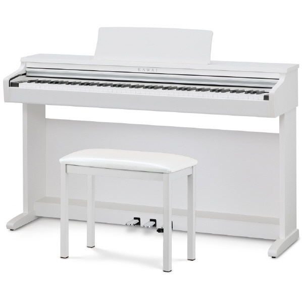 電子ピアノ プレミアムホワイトサテン調仕上げ KDP120W [88鍵盤] 河合 