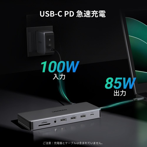 USB-C オス→メス カードスロットｘ2 / HDMIｘ2 / DisplayPort / LAN