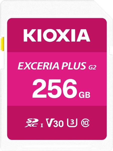 SDXCカード EXCERIA PLUS（エクセリアプラス） ピンク KSDH-B256G