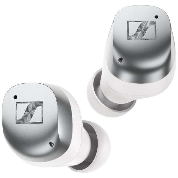 全部的无线入耳式耳机MOMENTUM True Wireless 4白银MTW4-WHITE-SILVER[支持无线(左右分离)/噪音撤销的/Bluetooth对应]_2