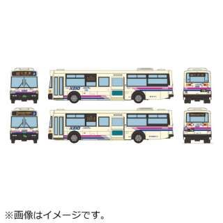 这辆公共汽车收集京王公共汽车再见西面工96MC中型长车京王电铁公共汽车彩色2种安排[发售日之后的送]