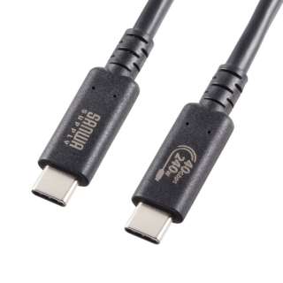 USB-C  USB-CP[u [f /[d /] /1m /USB Power Delivery /240W /USB4 Gen3] ubN KU-40GCCPE10