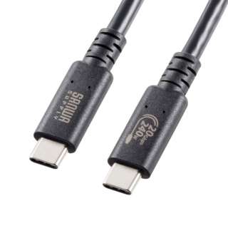 USB-C  USB-CP[u [f /[d /] /1m /USB Power Delivery /240W /USB4 Gen2~2] ubN KU-20GCCPE10