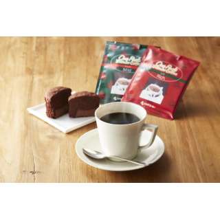 东京"MICADO咖啡"一面膜咖啡&松露巧克力蛋糕礼物(共计16袋咖啡，巧克力蛋糕共计4)